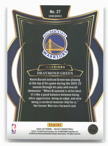 
2024-25 Panini Select #27 Draymond Green 19654