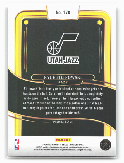 2024-25 Panini Select #170 Kyle Filipowski 19660