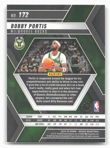 
2024-25 Panini Mosaic #172 Bobby Portis