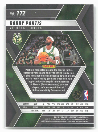 2024-25 Panini Mosaic #172 Bobby Portis