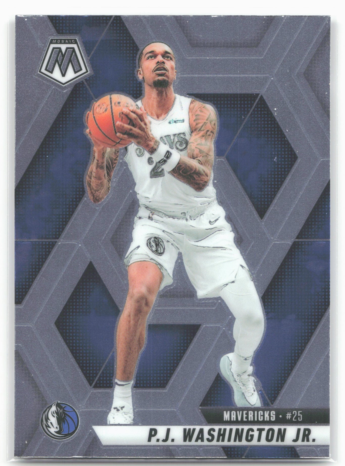 2024-25 Panini Mosaic #134 P.J. Washington Jr.