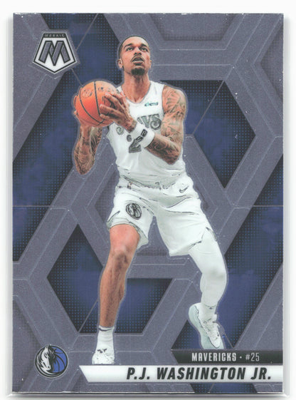 2024-25 Panini Mosaic #134 P.J. Washington Jr.