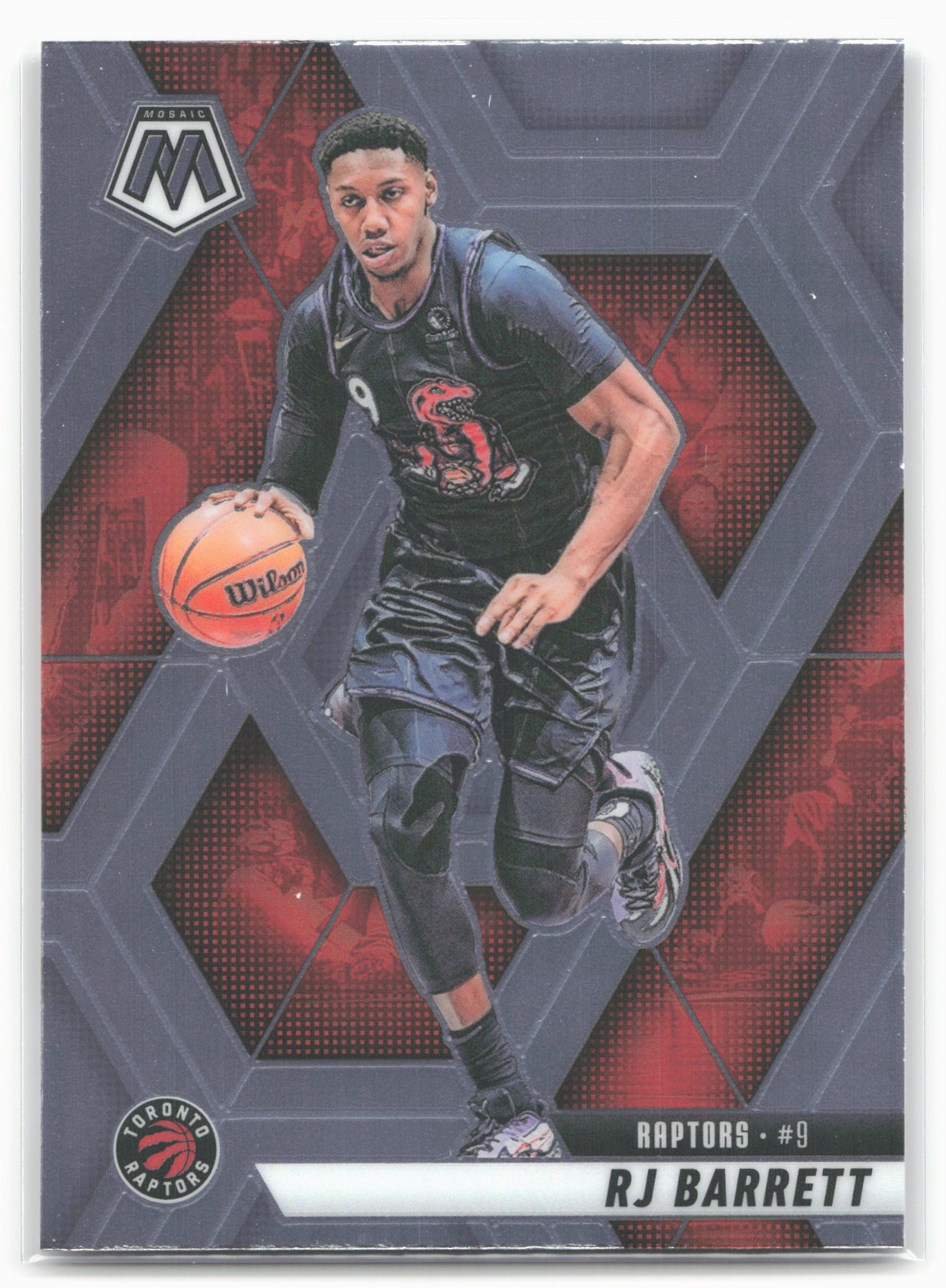 2024-25 Panini Mosaic #158 RJ Barrett