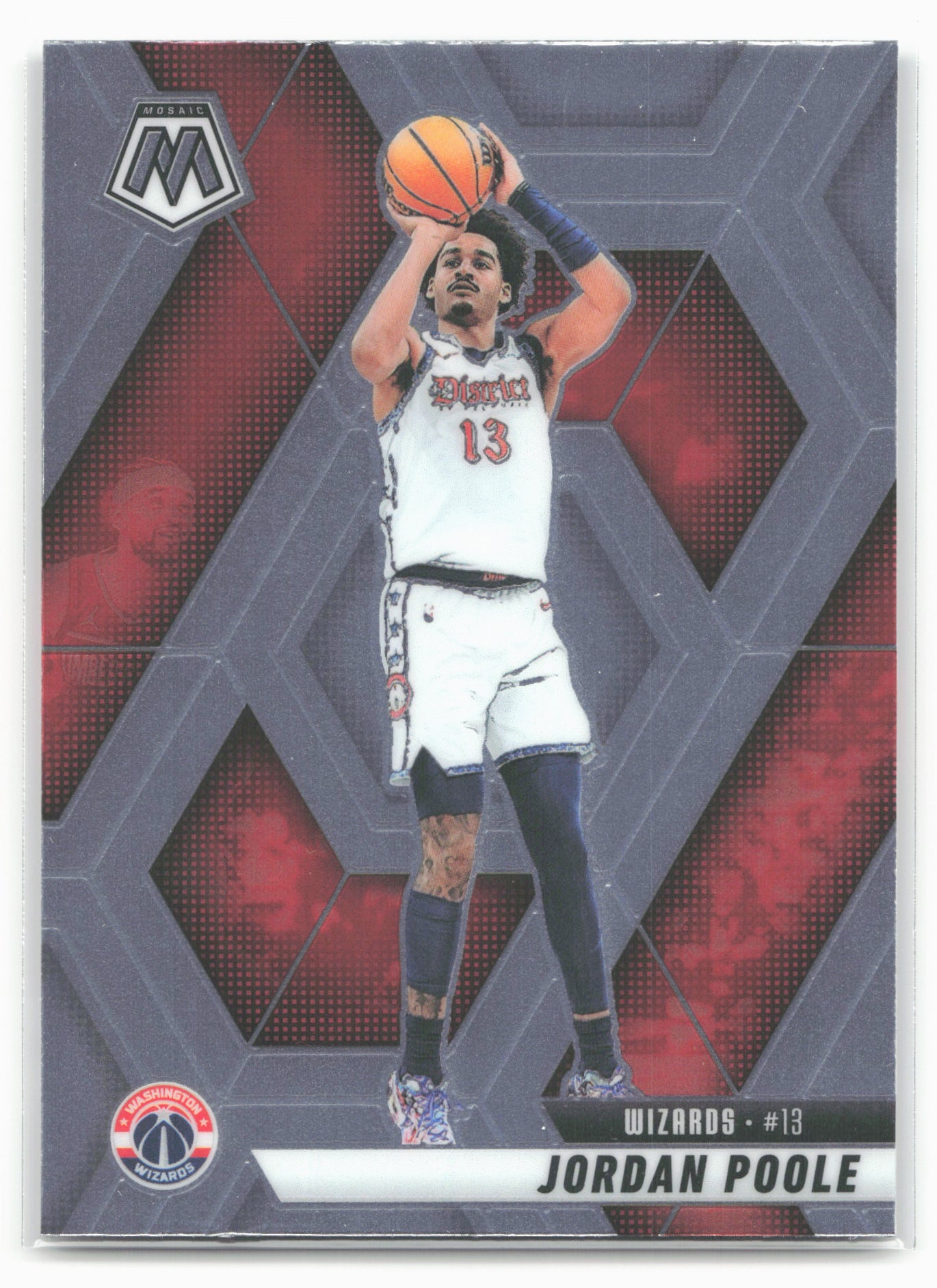 2024-25 Panini Mosaic #197 Jordan Poole