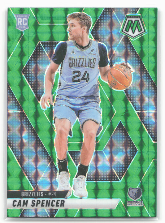 2024-25 Panini Mosaic #227 Cam Spencer Green Mosaic
