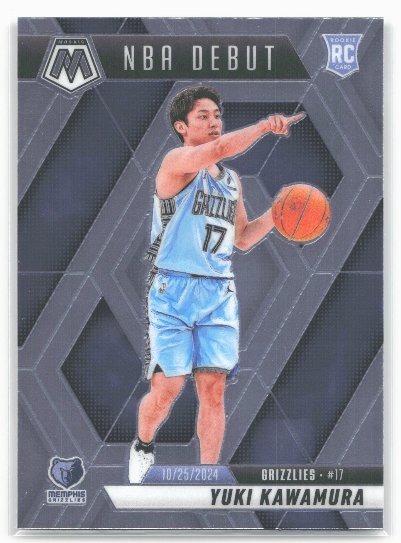 2024-25 Panini Mosaic #265 Yuki Kawamura