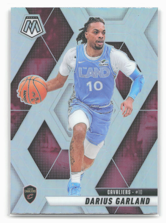 2024-25 Panini Mosaic #189 Darius Garland Silver