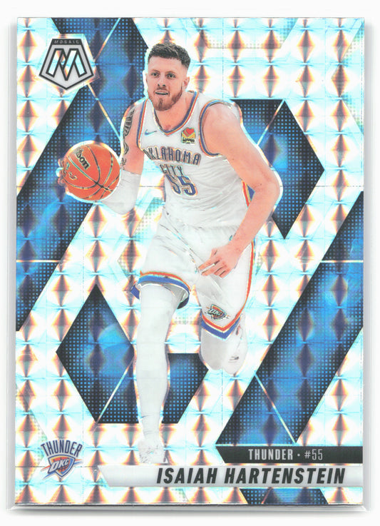 2024-25 Panini Mosaic #122 Isaiah Hartenstein Base Mosaic