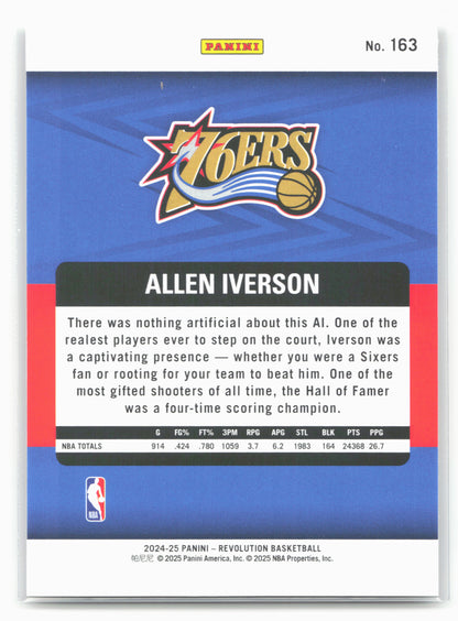 2024-25 Panini Revolution #163 Allen Iverson 19724