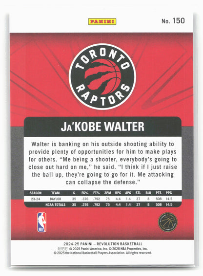 2024-25 Panini Revolution #150 Ja'Kobe Walter 19736