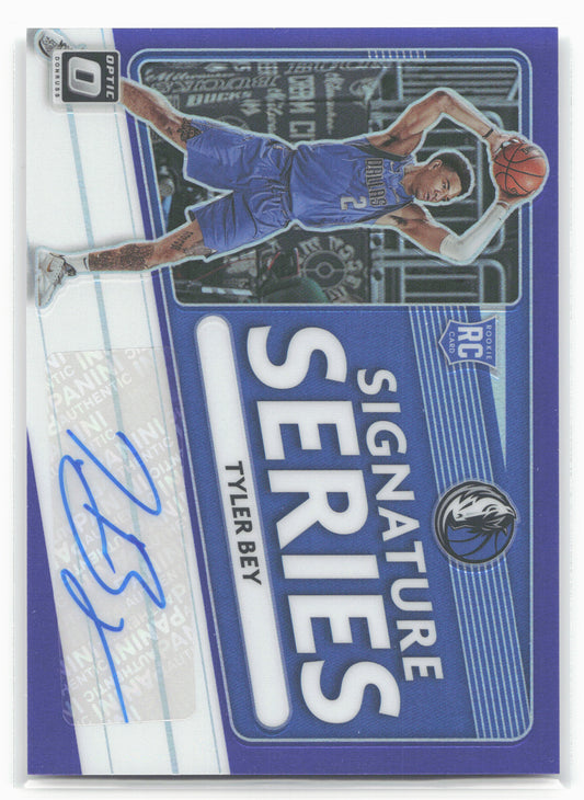 2020-21 Donruss Optic #SS-TYB Tyler Bey Signature Series