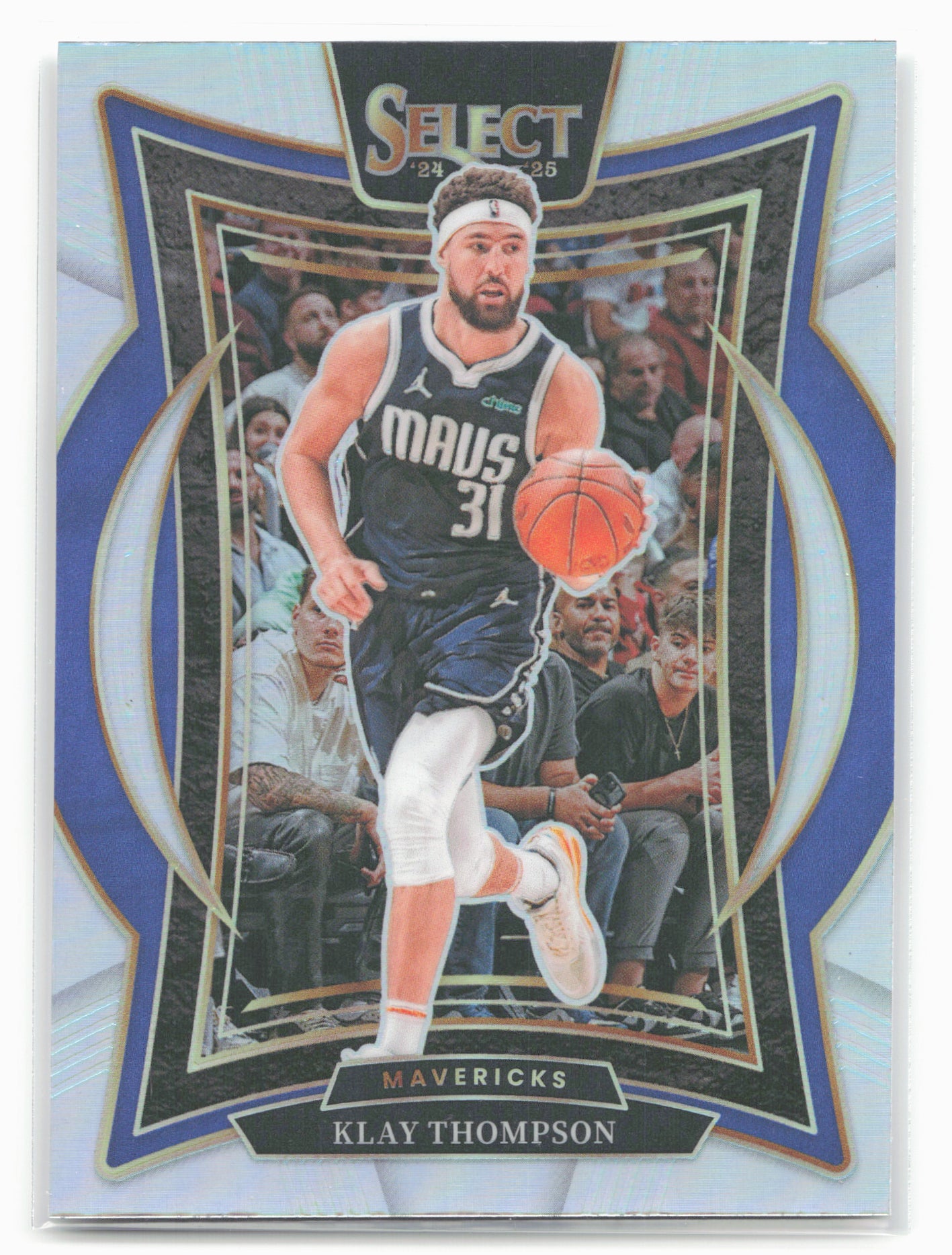 2024-25 Panini Select #38 Klay Thompson Silver Prizm