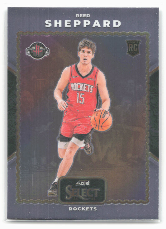 2024-25 Panini Select #1 Reed Sheppard Score Select Throwback