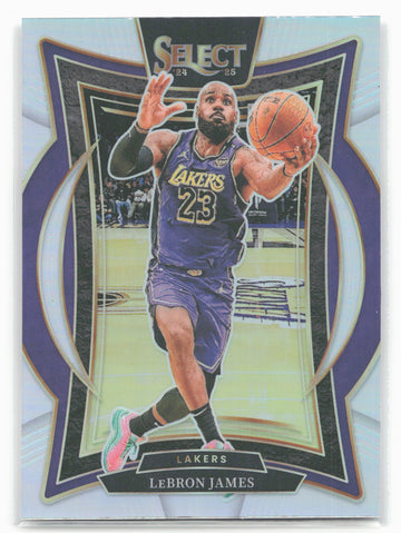 
2024-25 Panini Select #54 LeBron James Silver Prizm