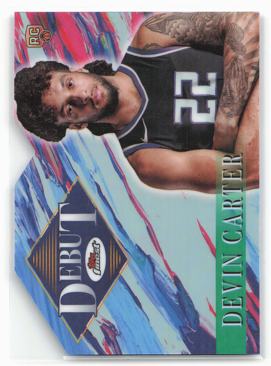 2024-25 Finest #D-13 Devin Carter Debut Refractor 19765