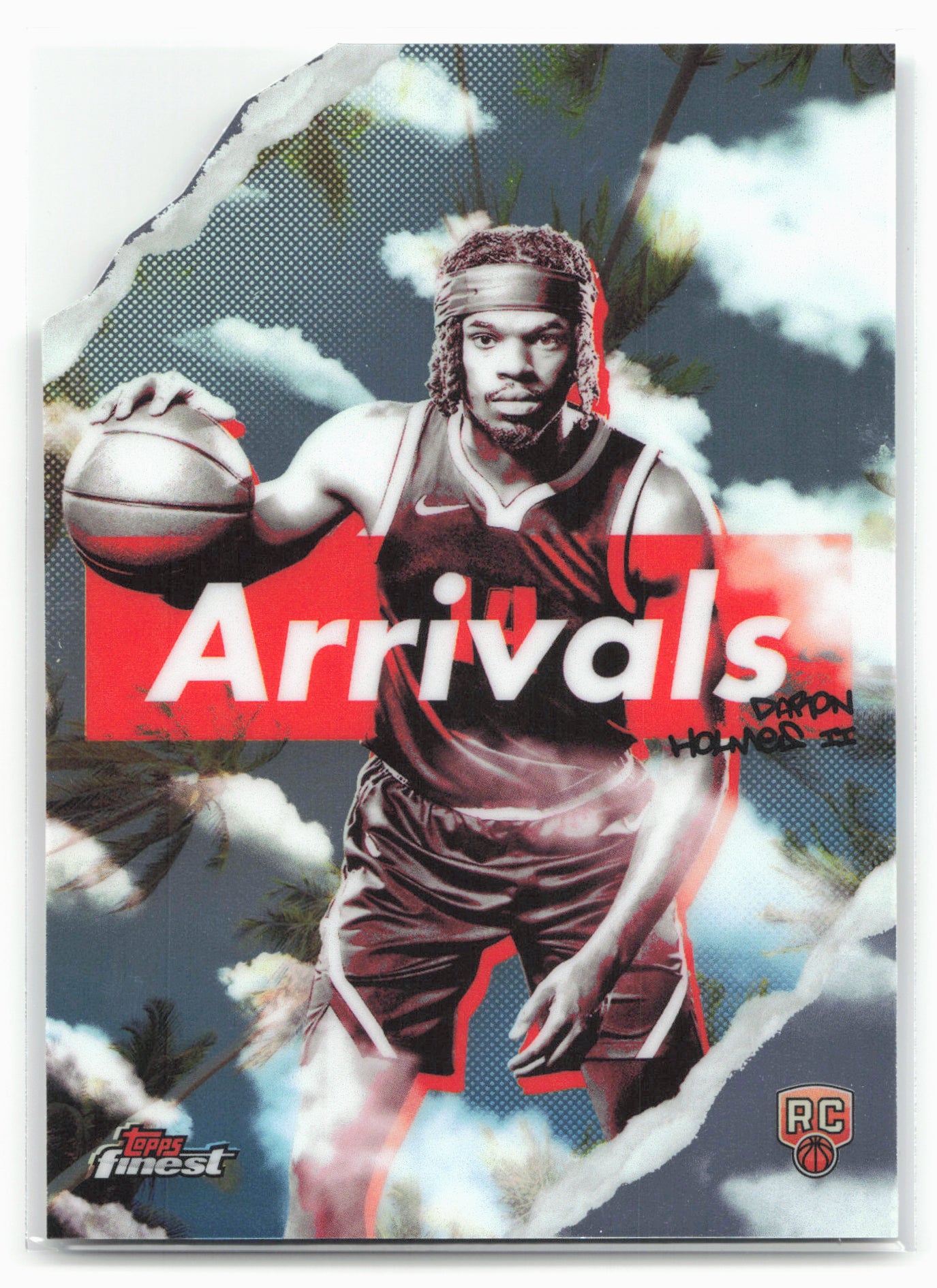 2024-25 Finest #A-23 DaRon Holmes II Arrivals 19771