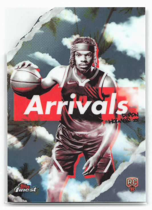 2024-25 Finest #A-23 DaRon Holmes II Arrivals 19771