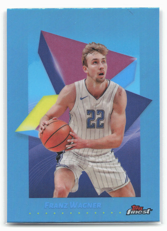 2024-25 Finest #71 Franz Wagner Sky Blue Refractor 19774