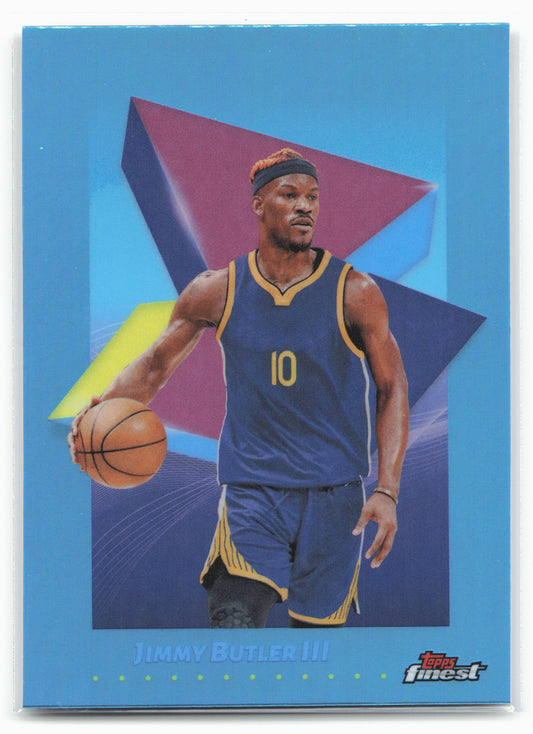 2024-25 Finest #54 Jimmy Butler III Sky Blue Refractor 19776