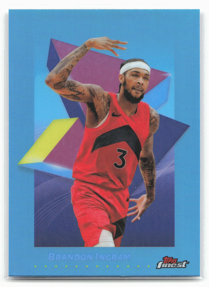2024-25 Finest #62 Brandon Ingram Sky Blue Refractor 19786