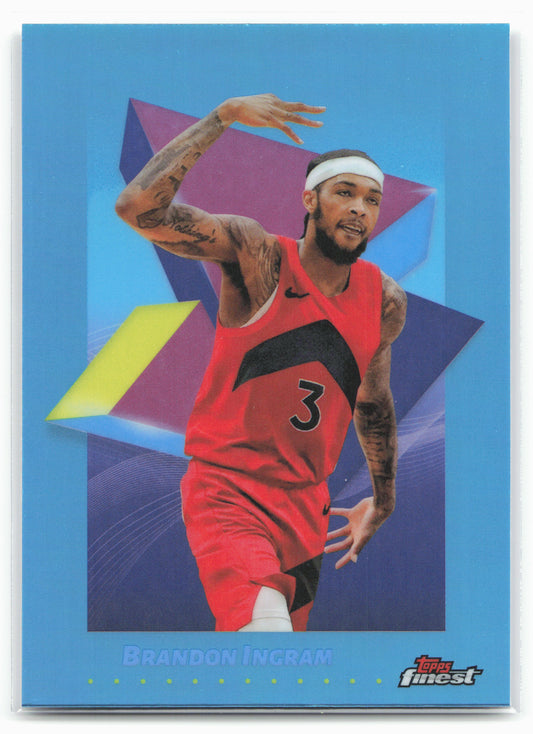 2024-25 Finest #62 Brandon Ingram Sky Blue Refractor 19786