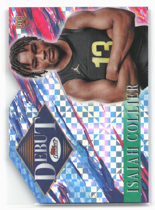 2024-25 Finest #D-6 Isaiah Collier Debut X-Fractor 19790