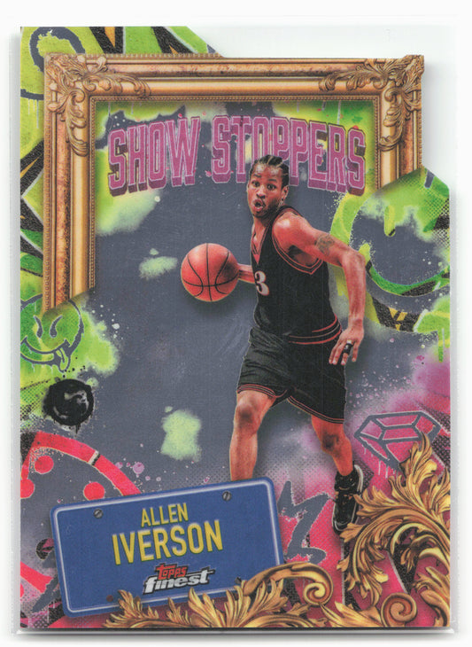 2024-25 Finest #S-19 Allen Iverson Showstoppers 19793