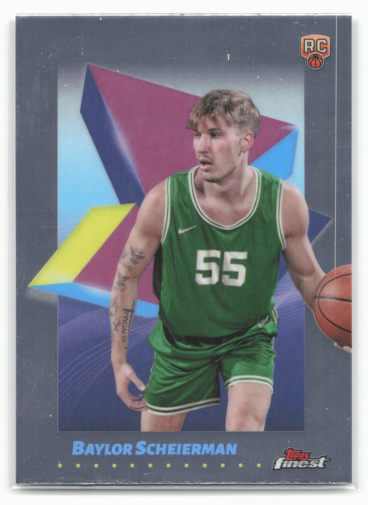 2024-25 Finest #9 Baylor Scheierman