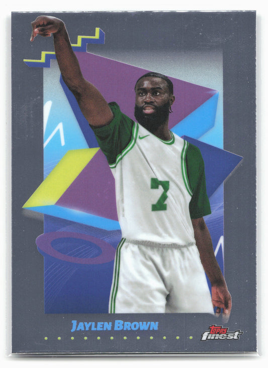 2024-25 Finest #105 Jaylen Brown