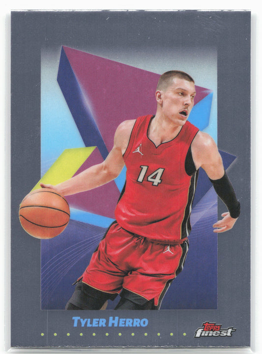 2024-25 Finest #55 Tyler Herro