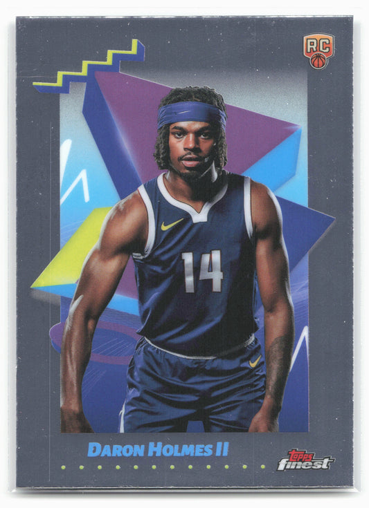 2024-25 Finest #123 Daron Holmes II