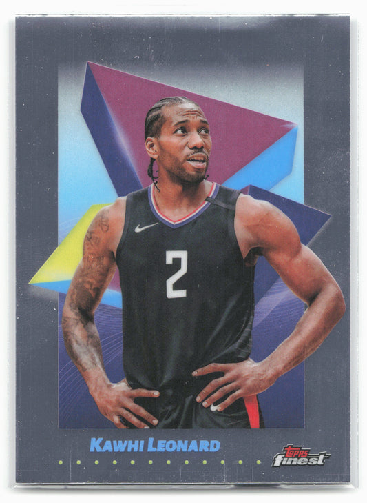 2024-25 Finest #42 Kawhi Leonard 19823