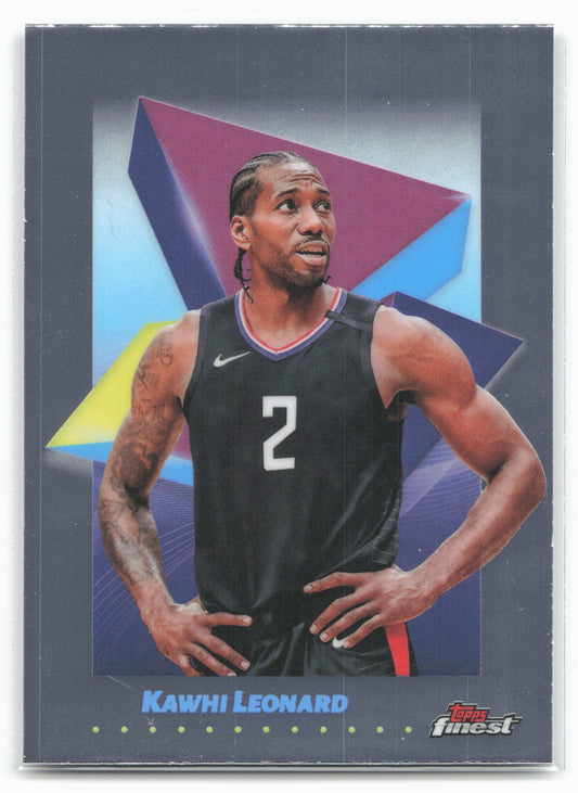 2024-25 Finest #42 Kawhi Leonard