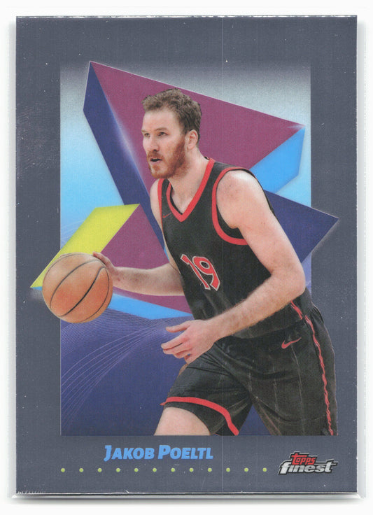 2024-25 Finest #90 Jakob Poeltl