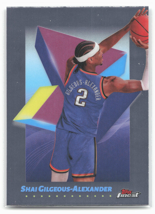 2024-25 Finest #67 Shai Gilgeous-Alexander