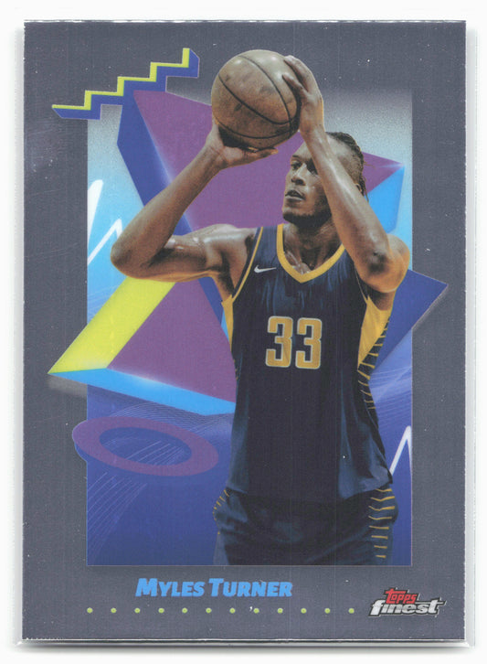 2024-25 Finest #130 Myles Turner