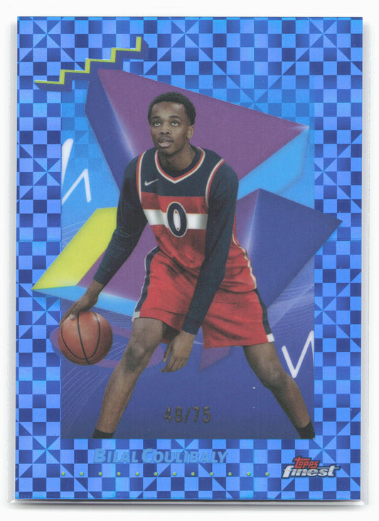 2024-25 Finest #199 Bilal Coulibaly Blue X-Factor