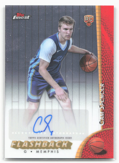 2024-25 Finest #FBA-CS Cam Spencer Flashback Autographs