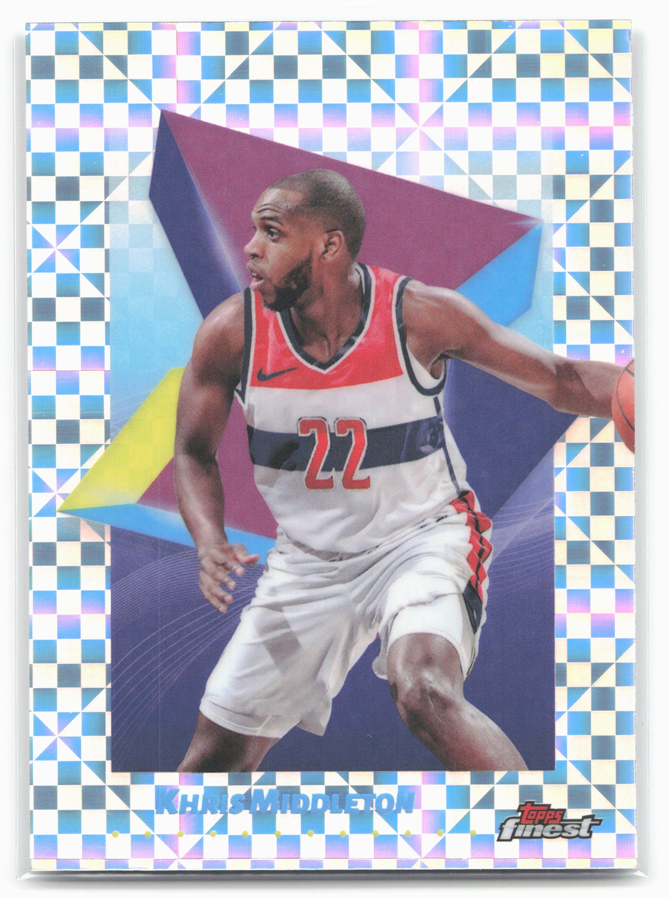 2024-25 Finest #57 Khris Middleton X-Fractor 19888