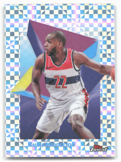 2024-25 Finest #57 Khris Middleton X-Fractor 19888