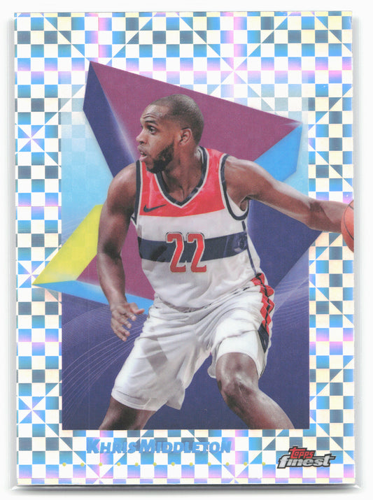 2024-25 Finest #57 Khris Middleton X-Fractor 19888