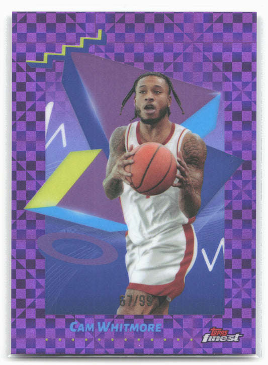 2024-25 Finest #128 Cam Whitmore Purple X-Fractor 19906