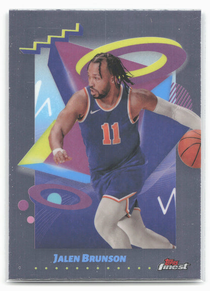 2024-25 Finest #263 Jalen Brunson 19917