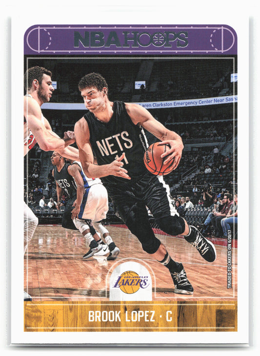 2017-18 Hoops #133 Brook Lopez