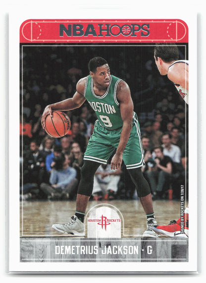2017-18 Hoops #40 Demetrius Jackson