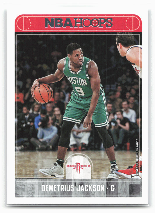 2017-18 Hoops #40 Demetrius Jackson