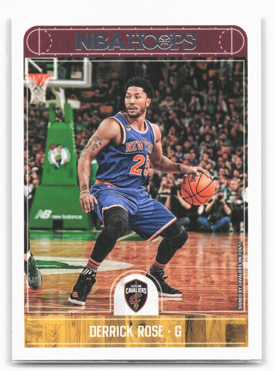 2017-18 Hoops #98 Derrick Rose