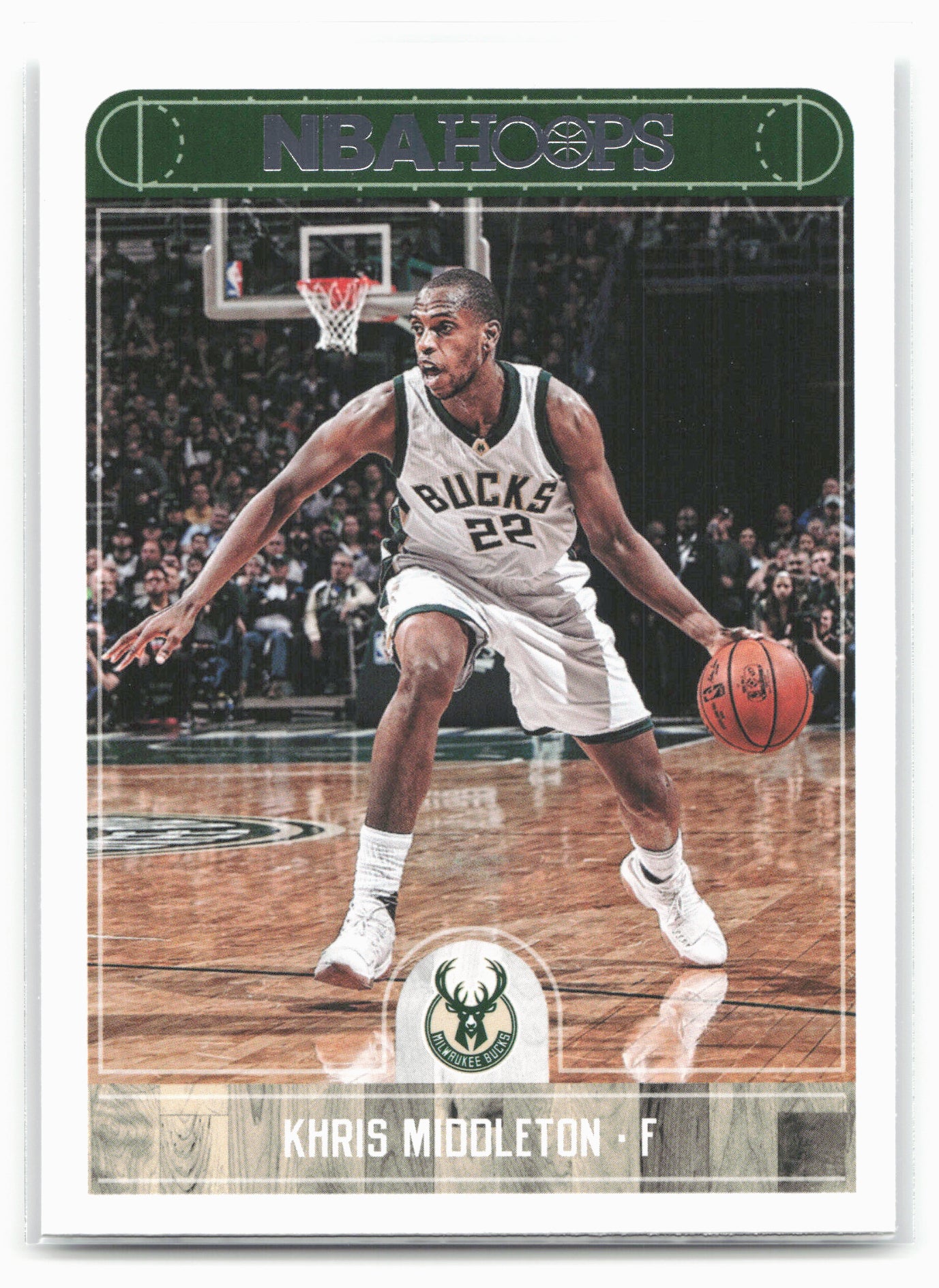 2017-18 Hoops #14 Khris Middleton