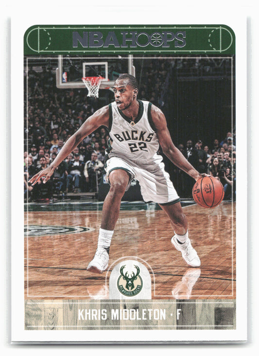 2017-18 Hoops #14 Khris Middleton