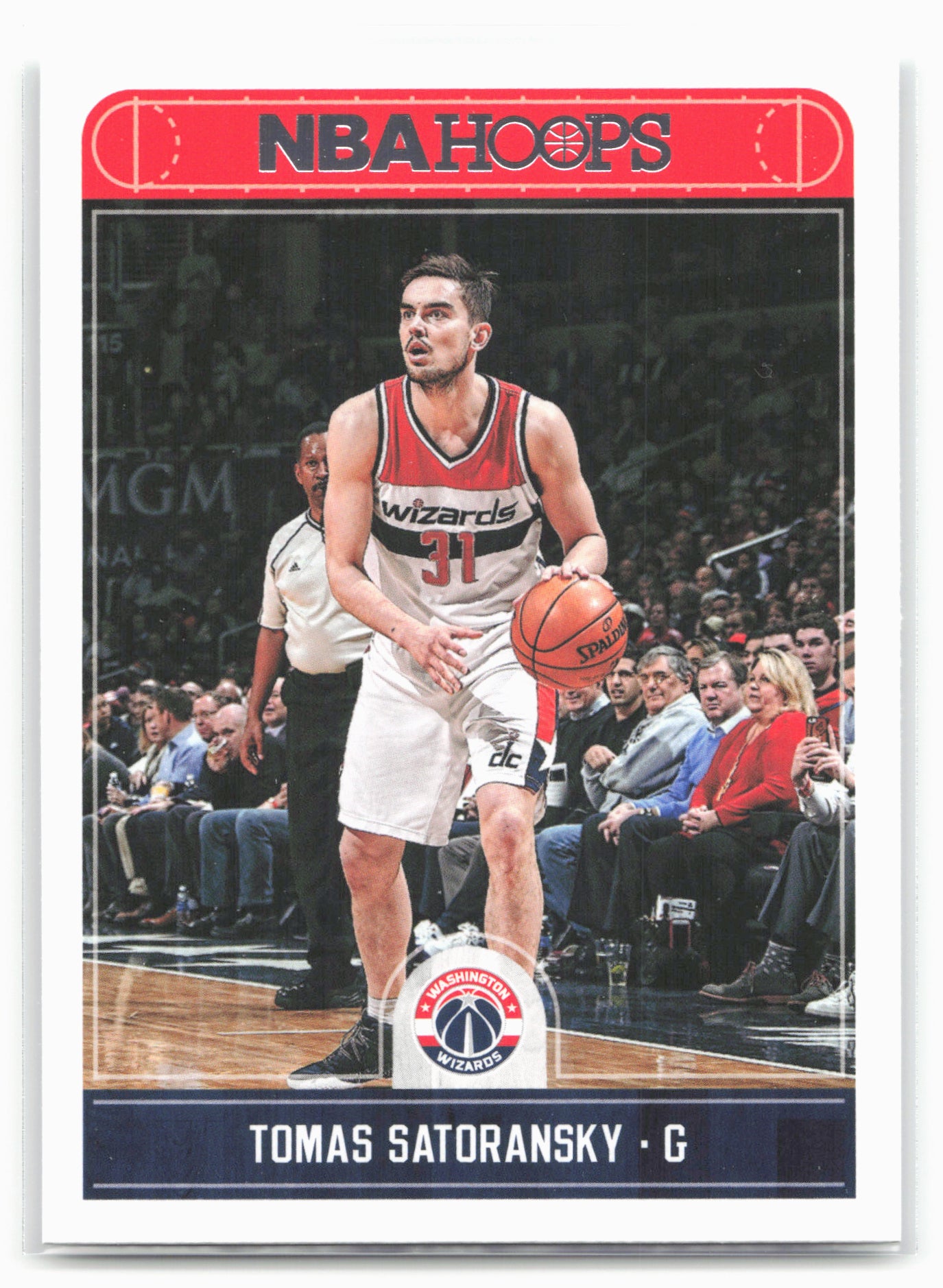 2017-18 Hoops #92 Tomas Satoransky